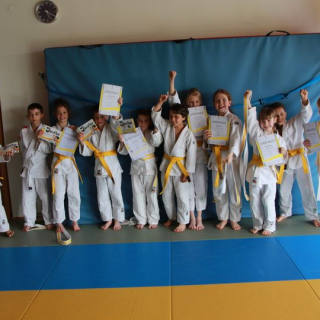9 neue Gürtelfarben für Wendelsteiner Judokids